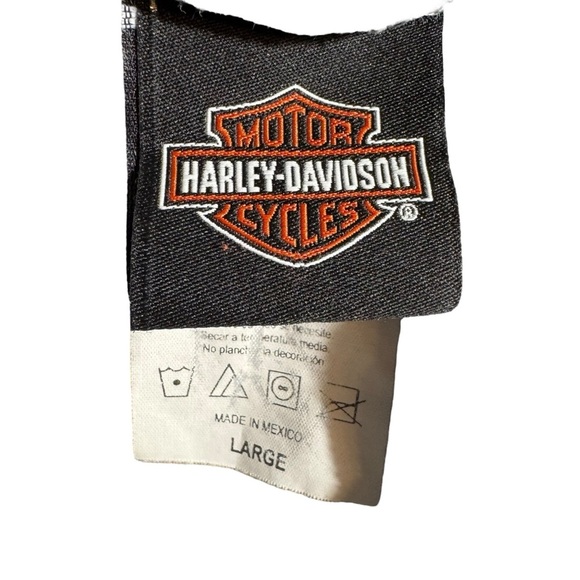 Harley-Davidson Hoodie Men’s Size Large Gray With Pockets St Paul MN Long EUC - Picture 6 of 7
